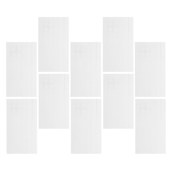 WHAMVOX 10 Sheets Foam Squares Dual-adhesive Foam Mounts Scrapbook Double Sided Foam Tapes Double Sided Adhesive Foam Squares Dual-adhesive Foam Dots Sticky Foam Squares