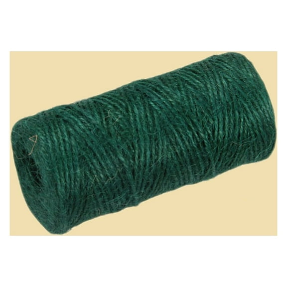 FESTFENDS Natural Hemp Rope Dark Green for Bundling Gardening and Crafts
