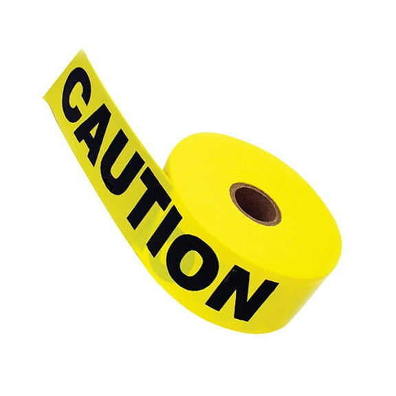 WHAMVOX  100 M Hazard Warning Tape Cut-to-length Law Enforcement Safety