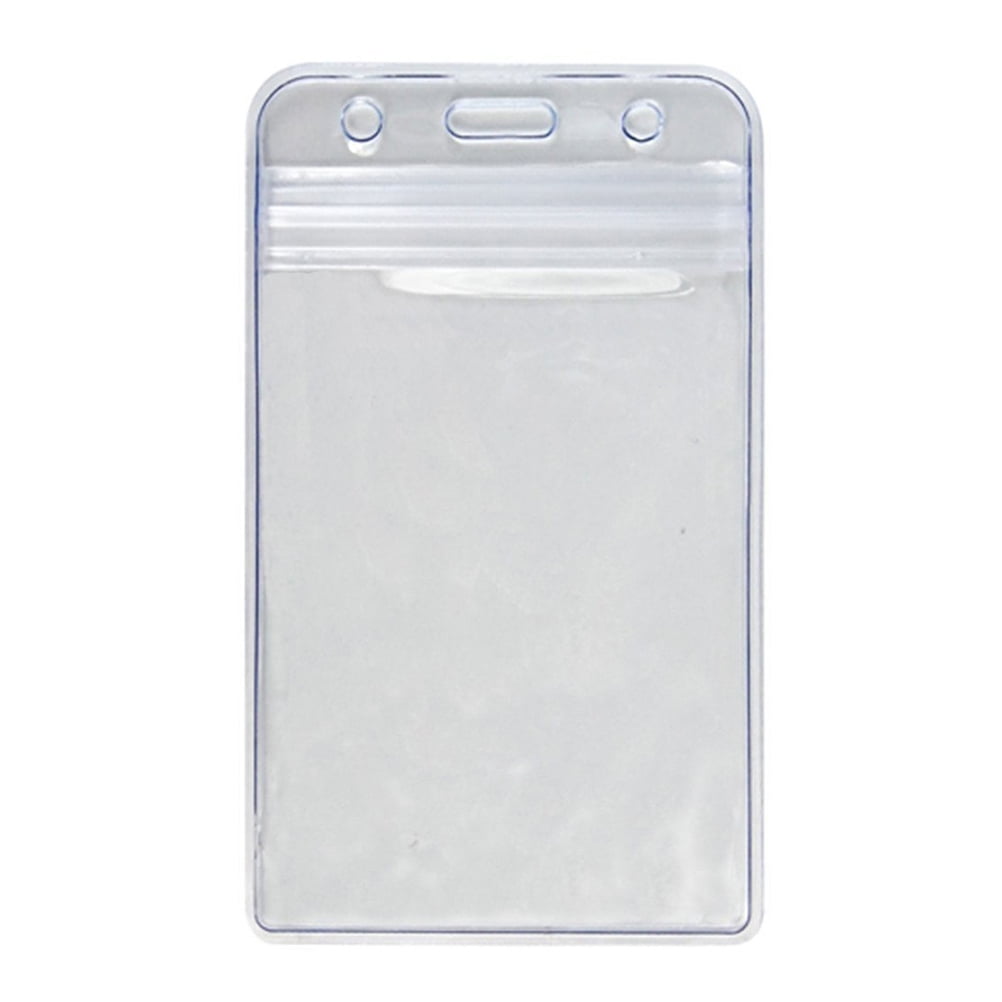 WHAMVOX 100 PCS Name Tag Holders Badge Card Cover Protector Certificate ...
