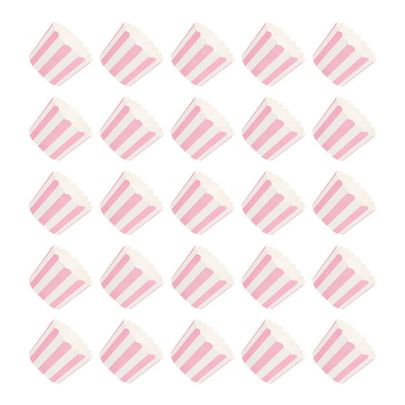 WHAMVOX 100 Pcs Bakery Baking Cups High Temperature Resistant Paper Small Cake