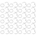 thumbnail image 1 of WHAMVOX 100 Pcs Binders Mini Binder Rings Book Ring Scrapbook Binder Rings 100pcs Silver, 1 of 8