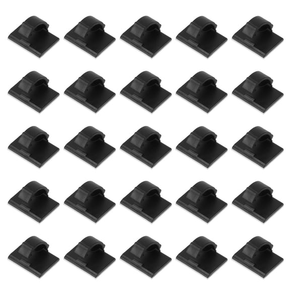DECORNIJIA Cable Managment Wire Fixing Tool Nylon 100Pcs for Indoor Use