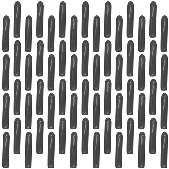 WHAMVOX  100 Pcs Dishwasher Rack Coating Tip Cover Prong Covers Caps Grey