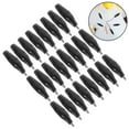 thumbnail image 1 of WHAMVOX  100 Pcs Electrical Testing Clamps Alligator Clips Leads Black, 1 of 8