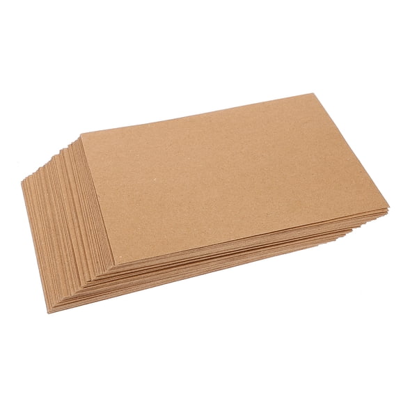 WHAMVOX 100 Pcs Greet Print Adhesive Envelope Office 14.70X11.20X0.10CM Coffee