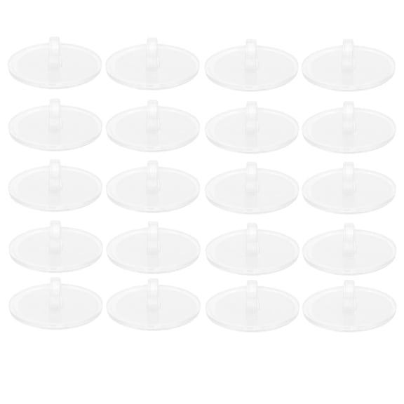 WHAMVOX Simple Design PP Adhesive Hooks for Home Decor Practical 100Pcs