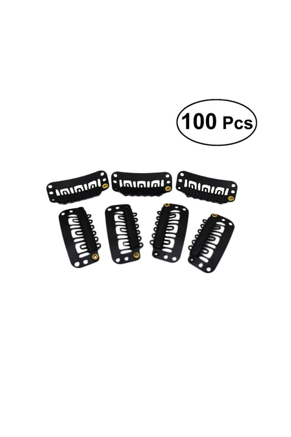 100 Pcs/Lot Beret Hair Clip Lightweight Clips U Shape Snap