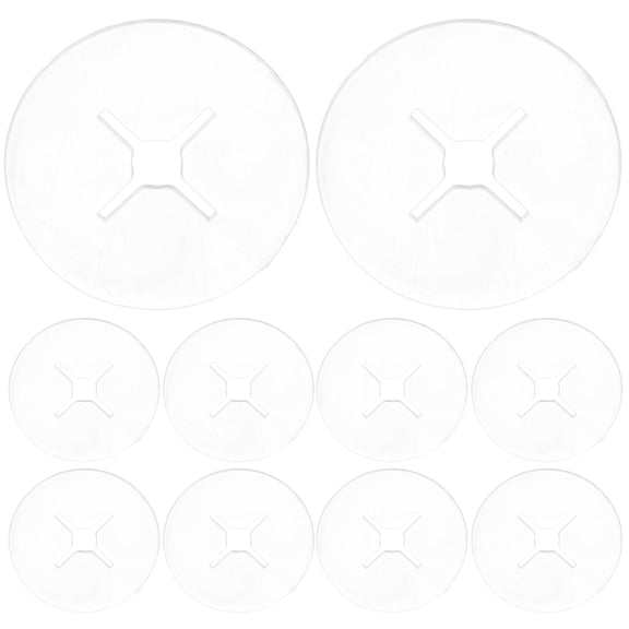 WHAMVOX  100 Pcs Multi-use Hook Fastener Reusable Lock Small Peg Disc