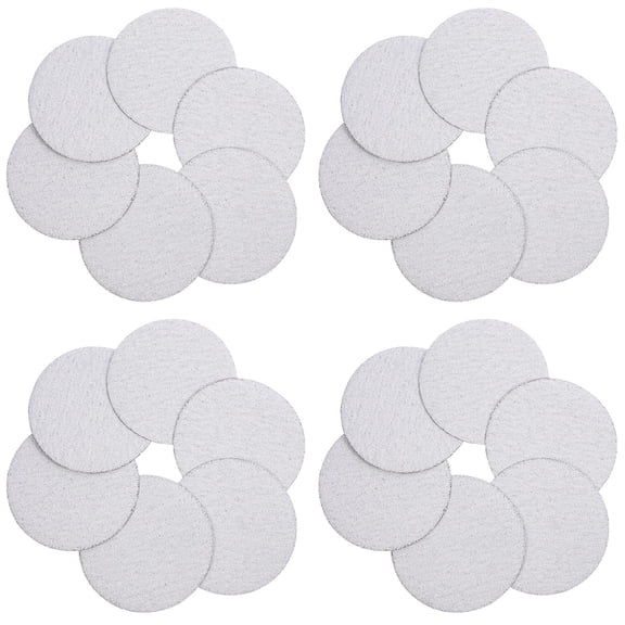 WHAMVOX 100 Pcs Polishing Sandpaper Sheet 10.00X10.00X0.10CM White