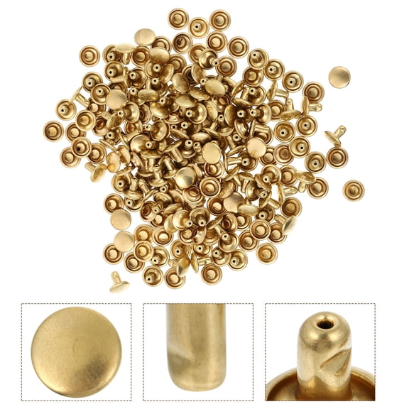 WHAMVOX 100 Pcs Decorative Rivet Bags Accessories with Craftsmanship for and