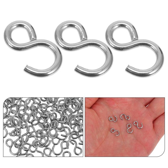 COMPUKAS Hooks Key Hanging 100Pcs 0.39X0.05X0.04In