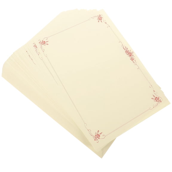 WHAMVOX 100 Pcs School Certificate Paper Printing Thick Student Office