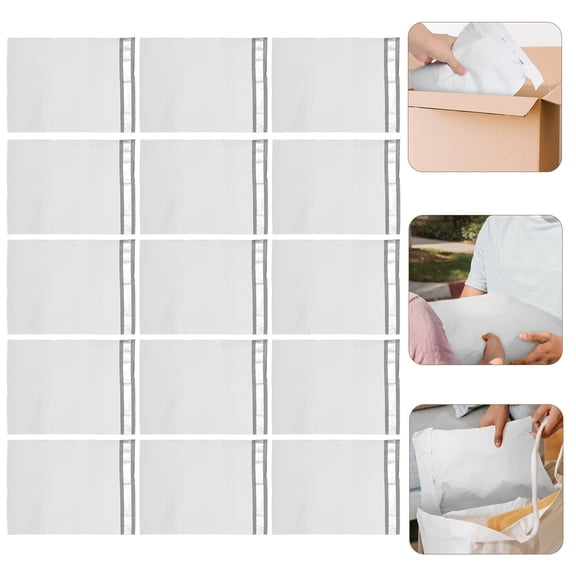 WHAMVOX 100 Pcs Set of Packaging Express Bags Sealing Bags 35x25cm