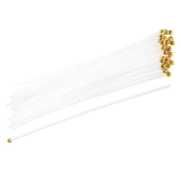 WHAMVOX 100 Pcs for Hand Waving Flag Flagpole Table Flags 28.00X1.00X1.00CM