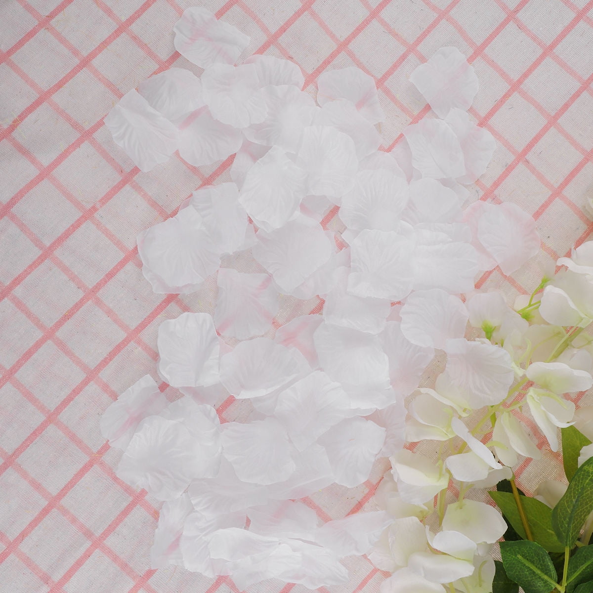 Fake Roses 1000pcs WHAMVOX 1000 Pcs Artificial Rose Petals Fake Simulated Faux Wedding ...