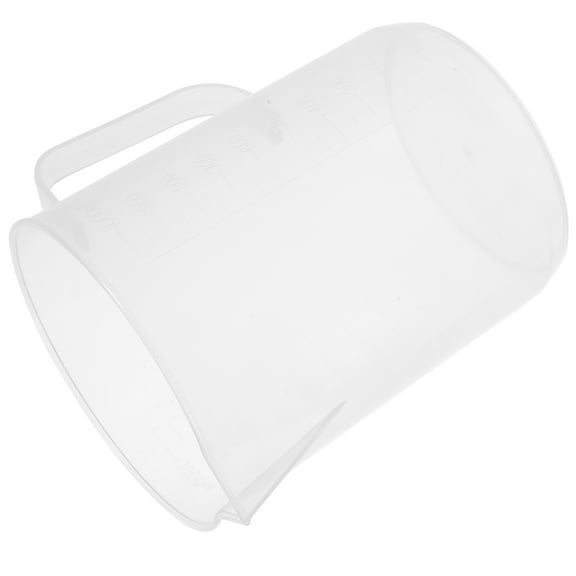WHAMVOX 1000ML Cups Plastic Measuring Cups Transparent Volume Measurement Tools