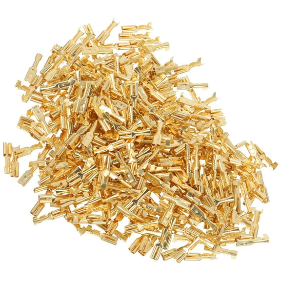 WHAMVOX 1000pcs Crimp Connector Crimp Wire Terminal 2.8mm Quick Splice Crimp Connector