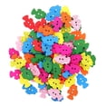 thumbnail image 1 of WHAMVOX 100Pcs Fish Decorative Buttons Cartoon Design for DIY Lovers and, 1 of 8