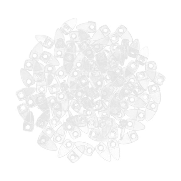 WHAMVOX 100Pcs Mirror Mounting Clips for Secure Mirrors Furniture Installation Transparent Plastic