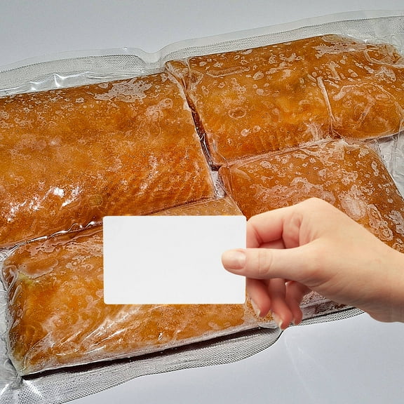 WHAMVOX 100pcs Adhesive Labels 80x50mm Name Tags Stickers Labels Small Business Label Address Labels Sticker Inventory Labels Small Address Labels