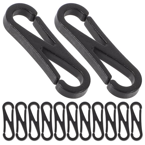 WHAMVOX 100pcs Mask DIY Hook Mask Hanging Rope DIY Hook Gourd Hook Hanging Buckles