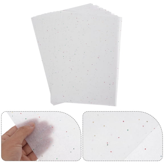 WHAMVOX 100pcs Packaging Tissue Paper For Bouquet With Holiday Present Wrapping Paper And Floral Paper For Handcraft Folding Paper And Origami Paper