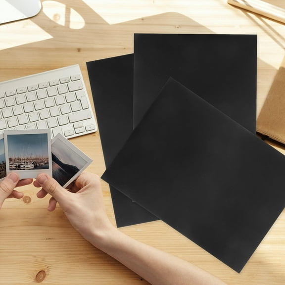 WHAMVOX 10PCS Flexible PVC Sheets Thin Rigid Plastic Film for Crafts, Picture Frame Inserts, Page Protectors, and Project Boards