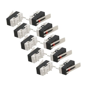 YSNOOWE 10Pcs Spdt Micro Switch 3 Pins 1A 125V for Household Appliances