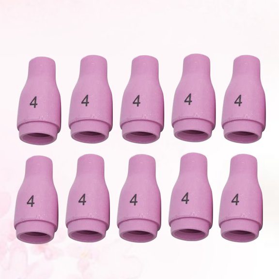 WHAMVOX 10Pcs 13N08 Tig Welding Cups Ceramic Nozzles Compatible for Welding Torch