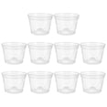 thumbnail image 1 of WHAMVOX 10Pcs Clear Flower Pot Plastic Nursery Pots for Indoor Use with Porous Design and Root Control 5.0x5.0x3.6in, 1 of 8