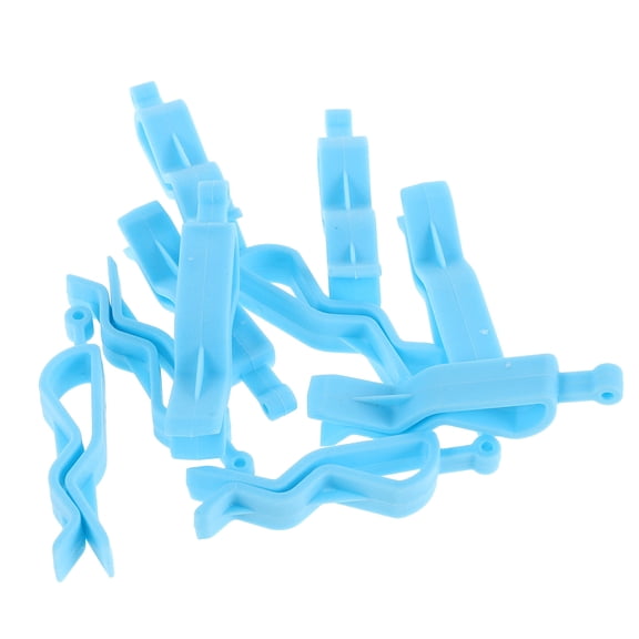 WHAMVOX 10Pcs Compact Clip Garbage Bin Clips for Trash Bag Securing in Bathrooms