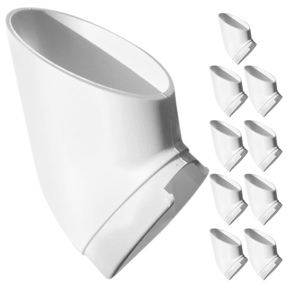 WHAMVOX 10Pcs Hydroponic Tower Plastic Cups Hydroponic Planting Grow Cups Small Planting Cups