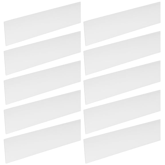 WHAMVOX 10Pcs Mirror Surface Molding Trim Acrylic Self Adhesive Tile Trim Peel Stick Molding Trim Wall Trim