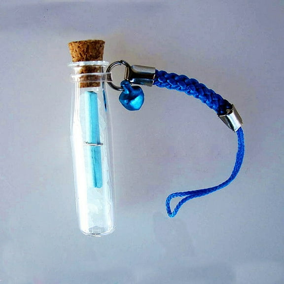 SKISUNO 10pcs Wish Bottles Message Bottles Clear for Home Decoration