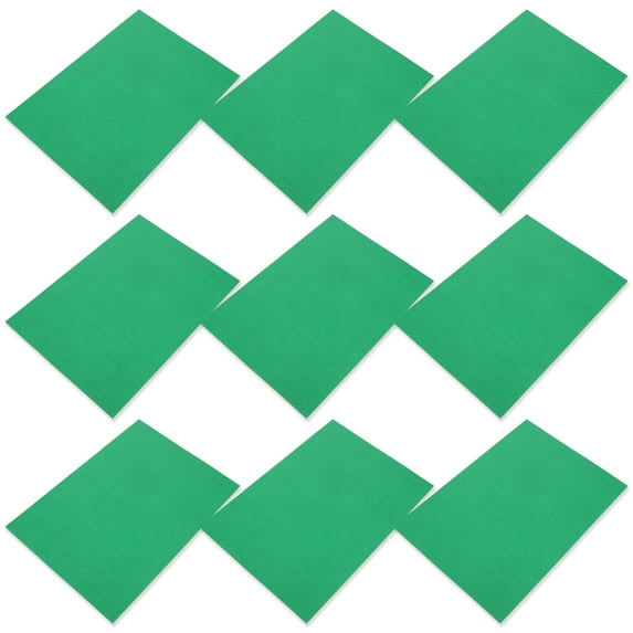 WHAMVOX 10pcs Colored Cardstock A4 Cardstock Paper Construction Paper Dark Green Card Stock Paper Scrapbooking Supplies For Diy Crafts Card Making