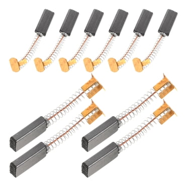 Uxcell Carbon Brushes 30mm X 20mm X 7mm With Wire Leads For Electric Motors