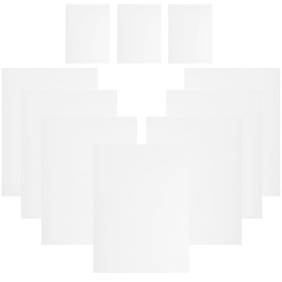 WHAMVOX 10pcs Foam Boards Large Foam Board Thicken Foam Board Foam Projects Board Foam Poster Board