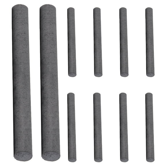 WHAMVOX 10pcs Graphite Cylinder Rod Carbon Gouging Rods For Cutting And Gouging Metals Casting Tools Diameter 6mm