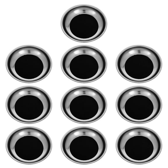 WHAMVOX 10pcs Magician Supply Magician Coin Prop Fitting Trick Supply Coin Vanishing Cup Pad Trick Playing Cup Magician Coins Vanishing Performing Props