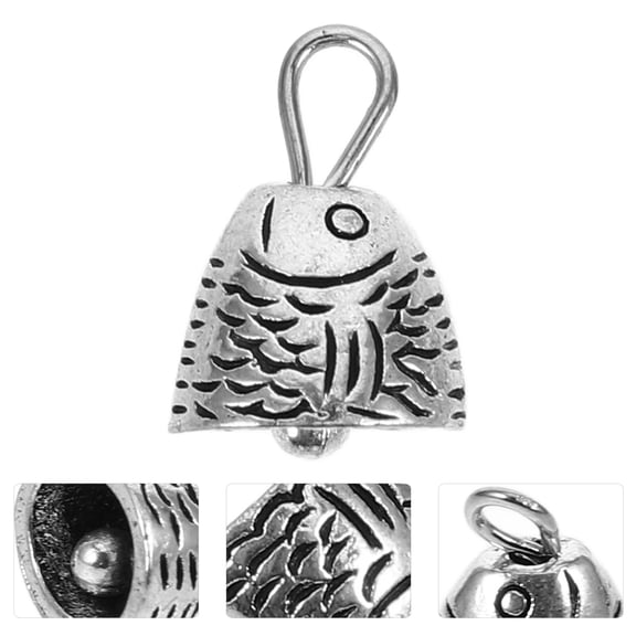 WHAMVOX 10pcs Mini Small Bells Retro Jewelry Making Bells Wind Chimes Bells Vintage Metal Bells