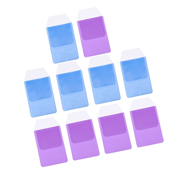 WHAMVOX 10pcs Pocket Protector Pencil Pouch Pen Pencil Case Shirt Pocket Protectors Pencil Holder Organizer Pouch For Office Stationery Hospital