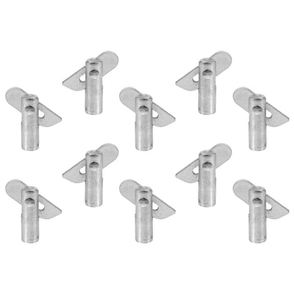 WHAMVOX 10pcs Scaffolding Coupling Pin Shelf Bracket Welding Fixing Peg Pins Scaffold Accessories For Mobile Scaffold Hardware Supplies