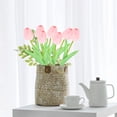 thumbnail image 1 of WHAMVOX 10pcs Simulation Tulip Flowers Artificial Flowers Layout Tulips For Wedding Bouquets Table Centerpieces, 1 of 8