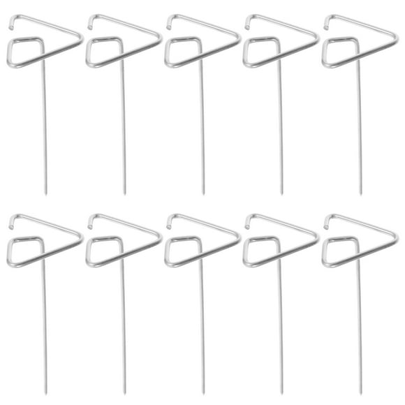 WHAMVOX 10pcs Skewers Reusable Skewers for Air Fryer Standing Skewers Grill Skewers BBQ Supplies