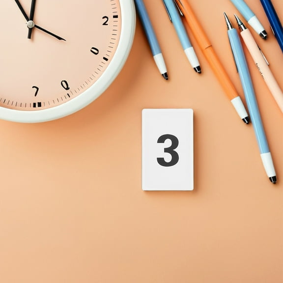 WHAMVOX 11pcs Plastic Number Card Set 1-10 Table Numbers Plastic Table Numbers Table Numbers Place Cards Rectangle Plastic Numbered Tags