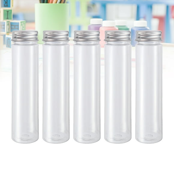 WHAMVOX  12 PCS Plastic Test Tube Tubes Sample Food Containers with Lids