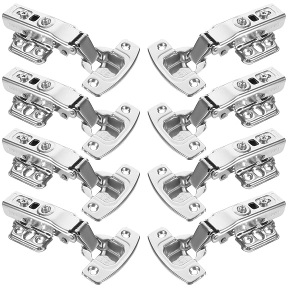 WHAMVOX  12 Pcs Cabinet Door Replacement Hinge Self Closing Hinges Soft Close Doors