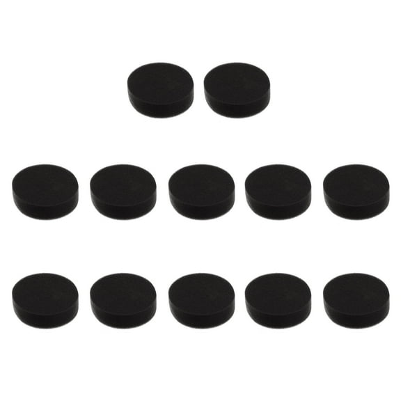 WHAMVOX  12 Pcs Car Wash Sponge Black Pad Sponges for Washing Scratch Polishing