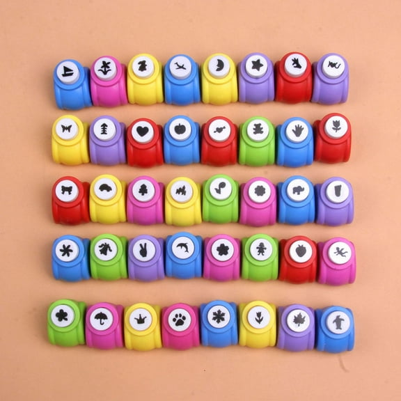 WHAMVOX  12 Pcs Embossing Machine Punch Scrapbook Paper Scrapbooking